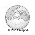 Outline Map of the Area around 65° 57' 19" N, 169° 4' 29" W, rectangular outline