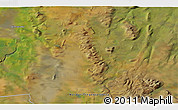 Satellite 3D Map of the area around 65° 57' 19" N, 16° 4' 29" W