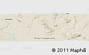 Shaded Relief Panoramic Map of the area around 65° 57' 19" N, 16° 4' 29" W