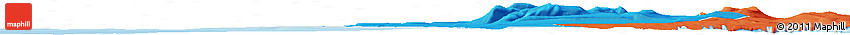 Political Horizon Map of Spákonufell Political Horizon Map of Spákonufell