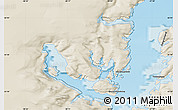 Shaded Relief Map of Tiniteqilaaq