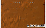 Physical Map of the area around 65° 57' 19" N, 46° 40' 29" W