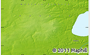 Physical Map of the area around 65° 57' 19" N, 64° 40' 30" E