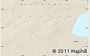 Shaded Relief Map of the area around 65° 57' 19" N, 64° 40' 30" E