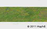 Satellite Panoramic Map of the area around 65° 57' 19" N, 64° 40' 30" E