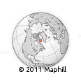 Outline Map of the Area around 65° 57' 19" N, 67° 4' 29" W, rectangular outline