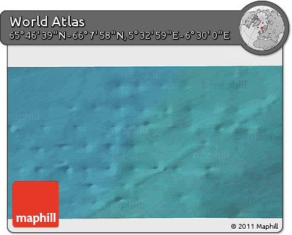 Satellite 3D Map of the Area around 65° 57' 19" N, 6° 1' 30" E