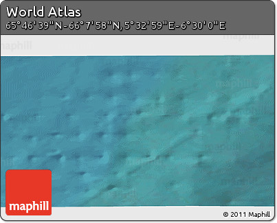 Satellite 3D Map of the Area around 65° 57' 19" N, 6° 1' 30" E