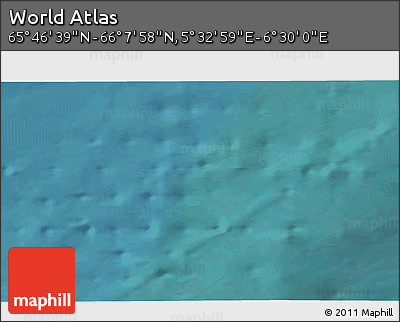 Satellite 3D Map of the Area around 65° 57' 19" N, 6° 1' 30" E