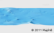 Shaded Relief Panoramic Map of the area around 65° 6' 3" S, 160° 43' 29" E