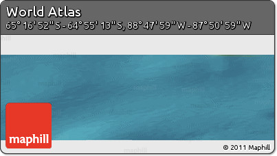 Satellite Panoramic Map of the Area around 65° 6' 3" S, 88° 19' 29" W