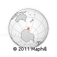 Outline Map of the Area around 65° 44' 34" S, 159° 52' 30" E, rectangular outline