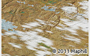 Satellite Map of the area around 66° 16' 20" N, 109° 34' 29" W
