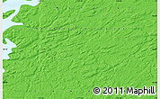 Political Map of the area around 66° 16' 20" N, 117° 13' 29" W