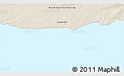 Shaded Relief 3D Map of the area around 66° 16' 20" N, 118° 55' 30" W