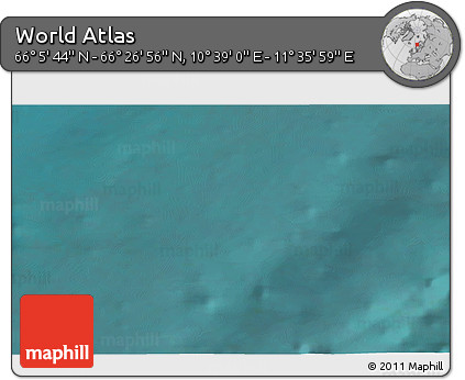 Satellite 3D Map of the Area around 66° 16' 20" N, 11° 7' 30" E