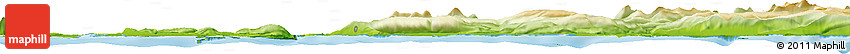 Physical Horizon Map of Lovund
