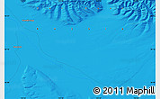 Political Map of the area around 66° 16' 20" N, 143° 43' 29" E