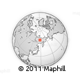 Outline Map of the Area around 66° 16' 20" N, 147° 58' 29" E, rectangular outline