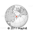Outline Map of the Area around 66° 16' 20" N, 158° 10' 30" E, rectangular outline
