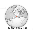 Outline Map of the Area around 66° 16' 20" N, 176° 1' 30" E, rectangular outline