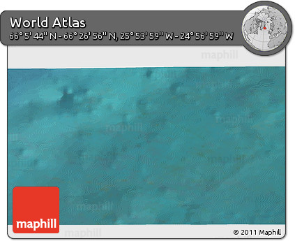 Satellite 3D Map of the Area around 66° 16' 20" N, 25° 25' 29" W