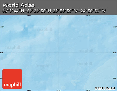 Political Map of the Area around 66° 16' 20" N, 25° 25' 29" W
