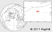 Blank Location Map of the area around 66° 16' 20" N, 29° 40' 29" W