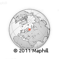 Outline Map of the Area around 66° 16' 20" N, 37° 28' 30" E, rectangular outline
