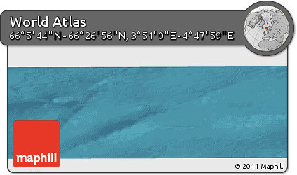 Satellite Panoramic Map of the Area around 66° 16' 20" N, 4° 19' 30" E