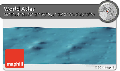 Satellite Panoramic Map of the Area around 66° 16' 20" N, 4° 10' 30" W