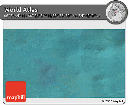Satellite 3D Map of the Area around 66° 16' 20" N, 55° 10' 29" W