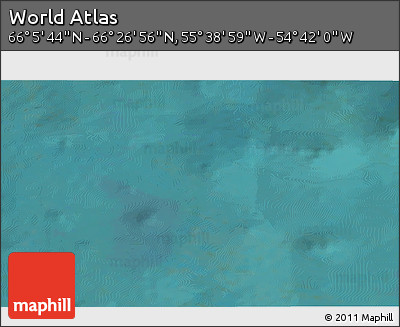 Satellite 3D Map of the Area around 66° 16' 20" N, 55° 10' 29" W