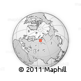 Outline Map of the Area around 66° 16' 20" N, 66° 22' 30" E, rectangular outline