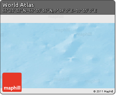 Physical 3D Map of the Area around 66° 35' 14" N, 10° 16' 30" E