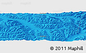 Political Panoramic Map of the area around 66° 35' 14" N, 126° 43' 29" E