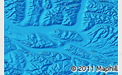 Political Map of the area around 66° 35' 14" N, 139° 28' 29" E