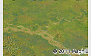Satellite Map of Fort Yukon