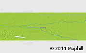 Physical Panoramic Map of the area around 66° 35' 14" N, 145° 16' 30" W