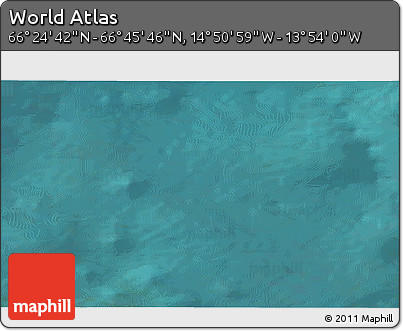 Satellite 3D Map of the Area around 66° 35' 14" N, 14° 22' 30" W