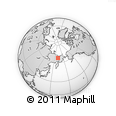 Outline Map of the Area around 66° 35' 14" N, 161° 34' 29" E, rectangular outline