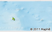 Physical 3D Map of the area around 66° 35' 14" N, 17° 46' 29" W