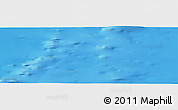 Shaded Relief Panoramic Map of the area around 66° 35' 14" N, 2° 28' 30" W