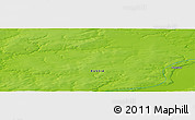 Physical Panoramic Map of the area around 66° 35' 14" N, 58° 43' 30" E