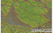 Satellite Map of the area around 66° 35' 14" N, 69° 46' 30" E