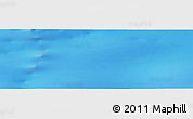 Shaded Relief Panoramic Map of the area around 66° 54' 2" N, 0° 46' 30" W