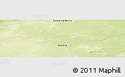 Physical Panoramic Map of the area around 66° 54' 2" N, 102° 55' 30" E