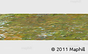 Satellite Panoramic Map of the area around 66° 54' 2" N, 102° 55' 30" E