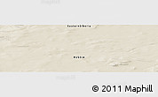Shaded Relief Panoramic Map of the area around 66° 54' 2" N, 102° 55' 30" E