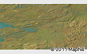 Satellite 3D Map of the area around 66° 54' 2" N, 118° 55' 30" W